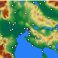 Nearby Forecast Locations - Polichni - Carta