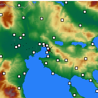 Nearby Forecast Locations - Pylaia - Carta