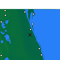 Nearby Forecast Locations - Palm Bay - Carta