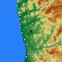 Nearby Forecast Locations - Vila Nova de Famalicão - Carta