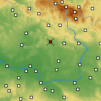 Nearby Forecast Locations - Jičín - Carta