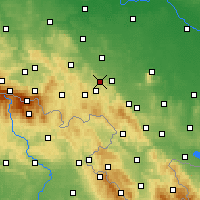 Nearby Forecast Locations - Świebodzice - Carta