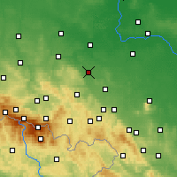 Nearby Forecast Locations - Jawor - Carta