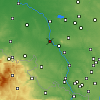 Nearby Forecast Locations - Krapkowice - Carta