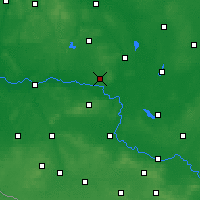 Nearby Forecast Locations - Sulechów - Carta