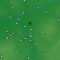 Nearby Forecast Locations - Wołomin - Carta