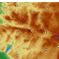 Nearby Forecast Locations - Simav - Carta