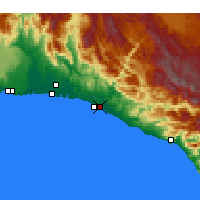 Nearby Forecast Locations - Manavgat - Carta