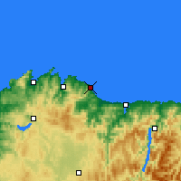 Nearby Forecast Locations - Burela - Carta