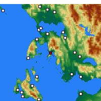 Nearby Forecast Locations - Mytikas - Carta