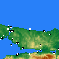 Nearby Forecast Locations - Hacikasim - Carta