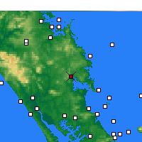 Nearby Forecast Locations - Whangārei - Carta