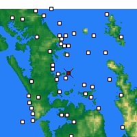 Nearby Forecast Locations - Tiri Tiri Matangi - Carta