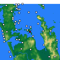 Nearby Forecast Locations - Waiheke Channel - Carta