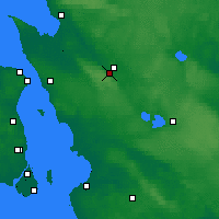 Nearby Forecast Locations - Ljungbyhed - Carta