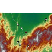Nearby Forecast Locations - La Fría - Carta