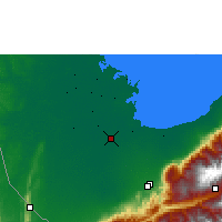 Nearby Forecast Locations - Santa Bárbara del Zulia - Carta