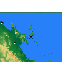 Nearby Forecast Locations - Isola di Hamilton - Carta