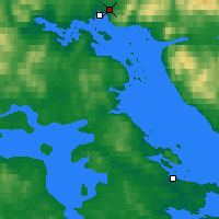 Nearby Forecast Locations - Kandalakša - Carta