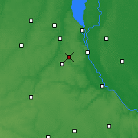 Nearby Forecast Locations - Vyšneve - Carta