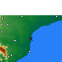Nearby Forecast Locations - Thoothukudi - Carta