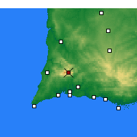 Nearby Forecast Locations - Monchique - Carta