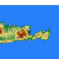 Nearby Forecast Locations - San Nicolò - Carta