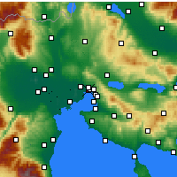 Nearby Forecast Locations - Menemeni - Carta