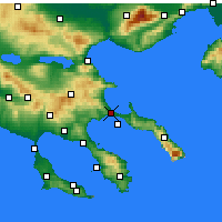 Nearby Forecast Locations - Stagira-Akanthos - Carta