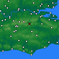 Nearby Forecast Locations - Sevenoaks - Carta