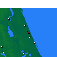 Nearby Forecast Locations - Ormond Beach - Carta