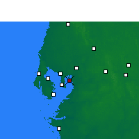 Nearby Forecast Locations - Davis Islands - Carta