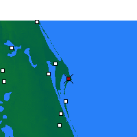 Nearby Forecast Locations - Cocoa Beach - Carta