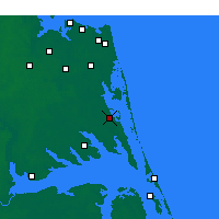Nearby Forecast Locations - Currituck - Carta