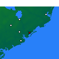 Nearby Forecast Locations - Mount Pleasant - Carta