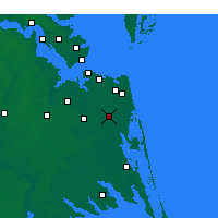 Nearby Forecast Locations - Chesapeake - Carta