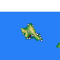 Nearby Forecast Locations - Waipahu - Carta