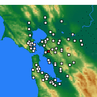 Nearby Forecast Locations - Berkeley - Carta