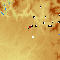 Nearby Forecast Locations - Medical Lake - Carta
