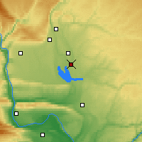 Nearby Forecast Locations - Moses Lake - Carta