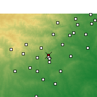 Nearby Forecast Locations - Schertz - Carta