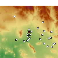 Nearby Forecast Locations - Surprise - Carta
