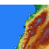 Nearby Forecast Locations - Biblo - Carta