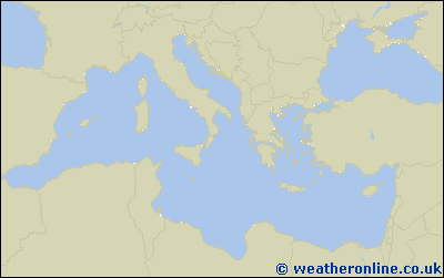 Isole Balearic - Altezza delle onde - lun, 03.08. 02:00 CEST