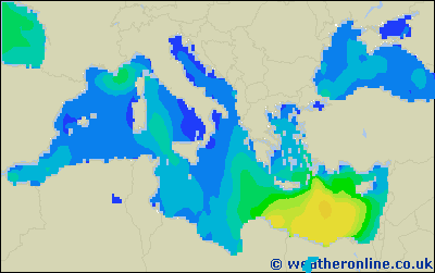 Isole Balearic - Altezza delle onde - ven, 27.05. 14:00 CEST