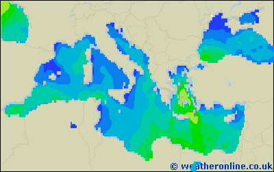 Isole Balearic - Altezza delle onde - ven, 29.07. 14:00 CEST