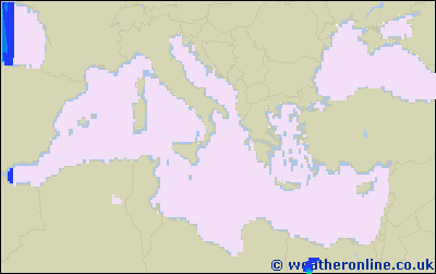 Isole Balearic - Altezza delle onde - gio, 19.01. 01:00 CET