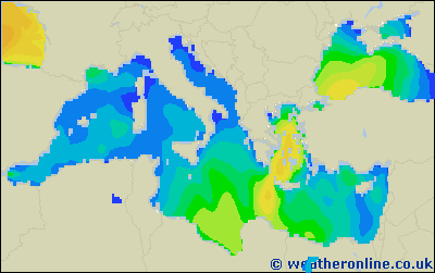 Isole Balearic - Altezza delle onde - ven, 31.03. 20:00 CEST