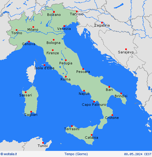 sommario  Italia Carte di previsione