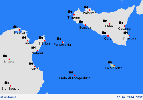 webcam Malta Europa Carte di previsione